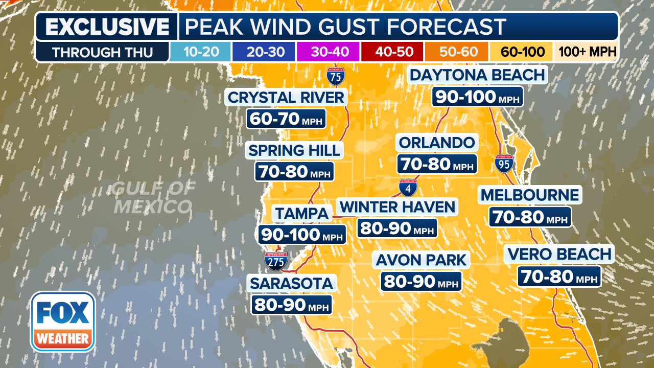 Could Orlando see hurricaneforce wind gusts? Fox Weather